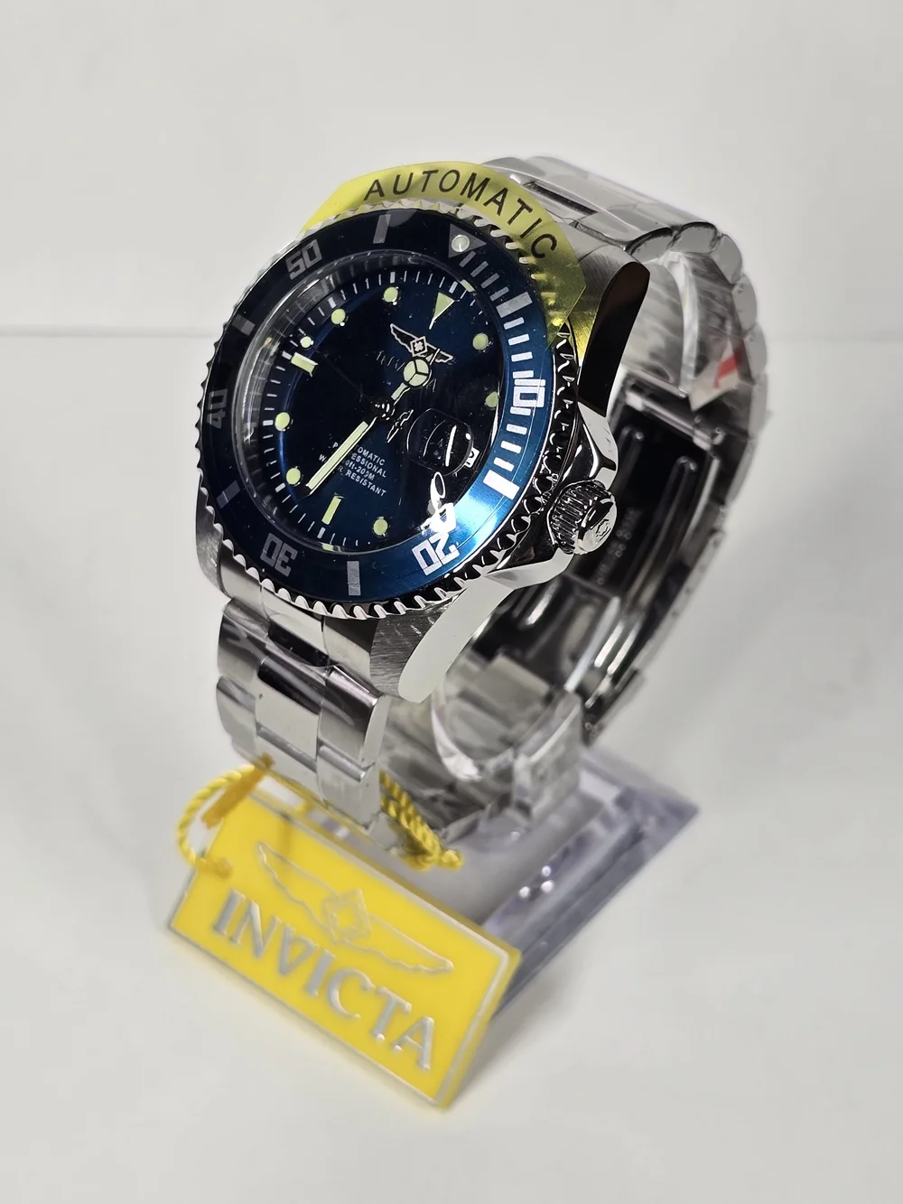 Invicta Pro Diver Harbornova Automatic Men's Watch - 44mm. Blue, Silver (36972)